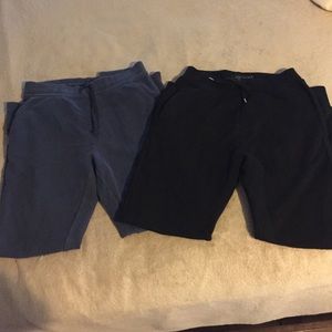 Armani and Zara joggers